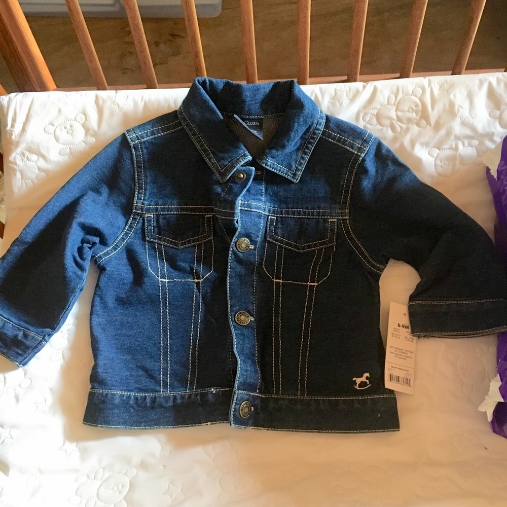 Baby boy or girl jean jacket